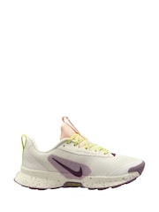 Nike White/Purple Juniper Trail 3 Trail Running Trainers - Image 1 of 4