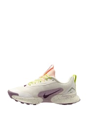 Nike White/Purple Juniper Trail 3 Trail Running Trainers - Image 2 of 4