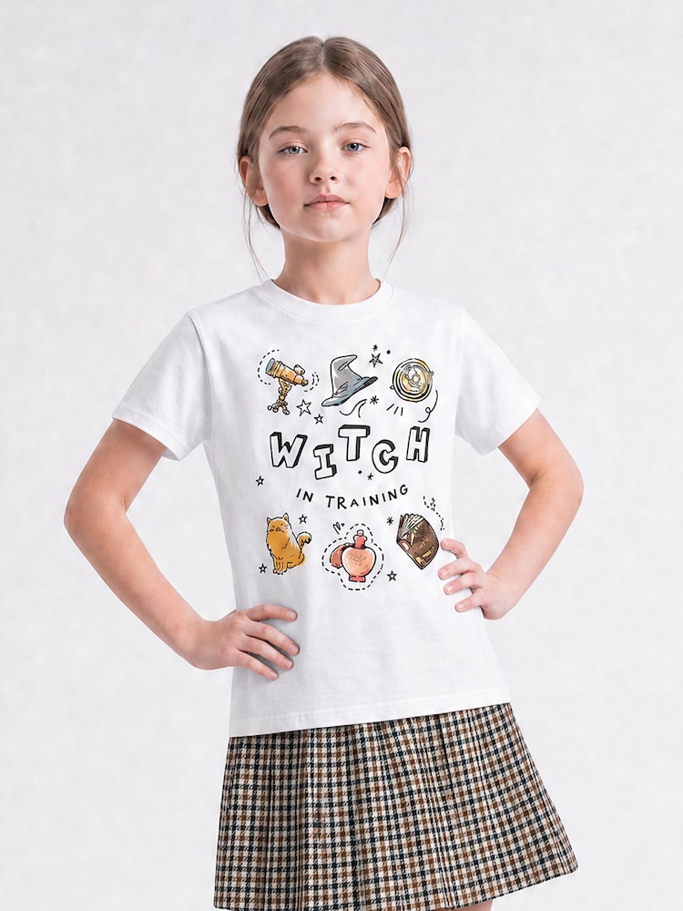 Rags & Rascals Harry Potter Witch In Training T-Shirt - Image 1 sur 4