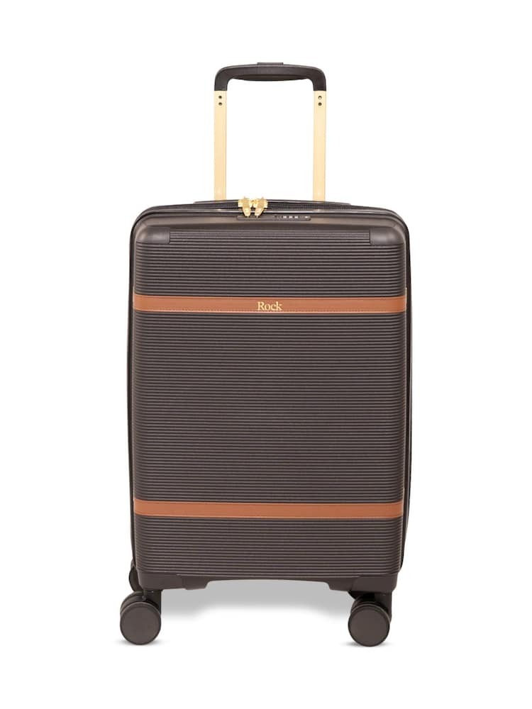 Rock Luggage Black Medina Cabin Luggage - Image 2 of 4 Rock Luggage Black Medina Cabin Luggage - Image 2 of 4