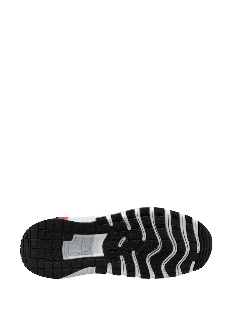 Nike White/Red Free Metcon 6 Gym Trainers - Image 4 of 4