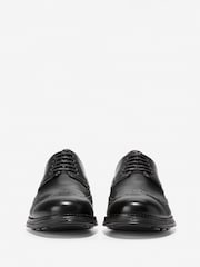 Cole Haan Mens Wide Fit Original Grand Wingtip Oxford Brown Shoes - Image 2 of 6