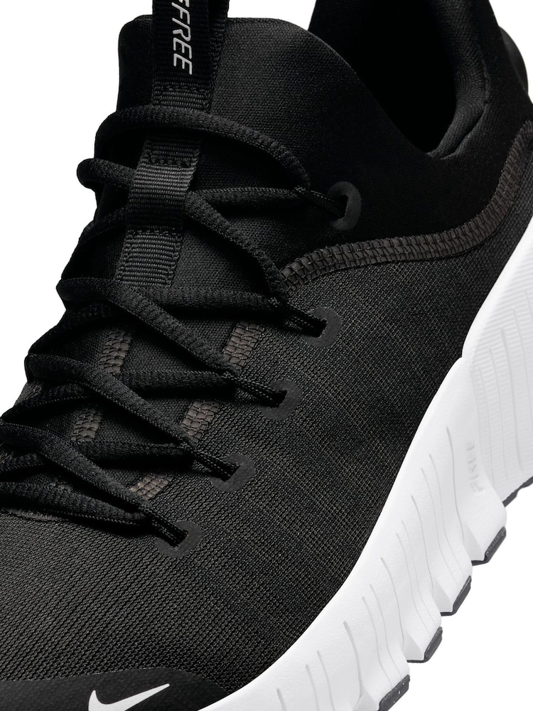 Nike Black/White Free Metcon 6 Gym Trainers - Image 19 of 19