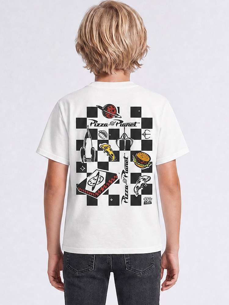 Rags & Rascals White Disney Toy Story Outta This World T-Shirt - Image 1 of 5 Rags & Rascals White Disney Toy Story Outta This World T-Shirt - Image 1 of 5