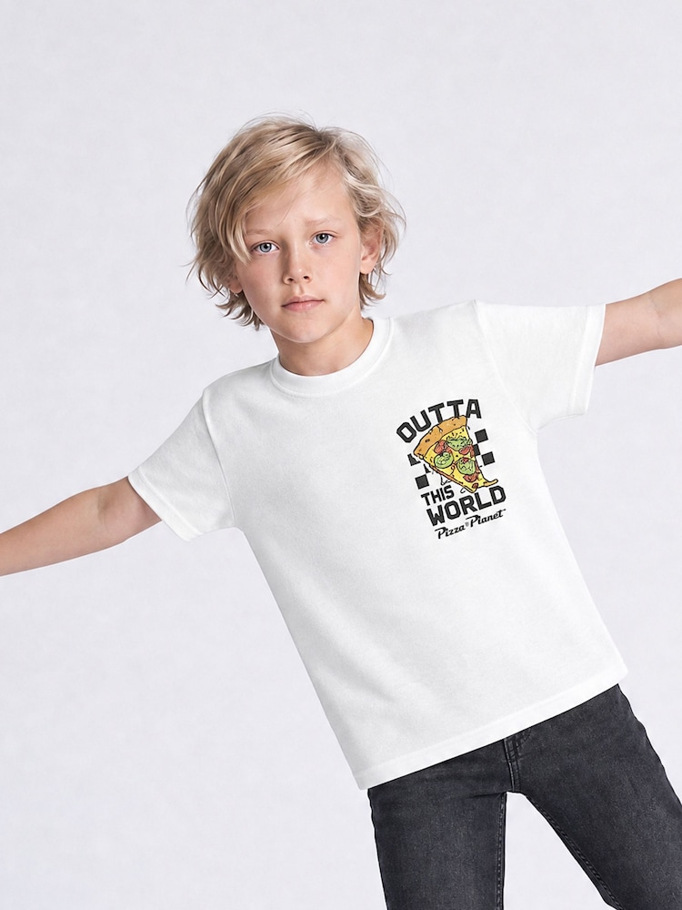 Rags & Rascals White Disney Toy Story Outta This World T-Shirt - Image 2 of 5 Rags & Rascals White Disney Toy Story Outta This World T-Shirt - Image 2 of 5