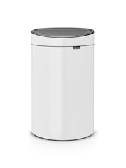 Brabantia White New 40L Touch Bin - Image 1 of 6
