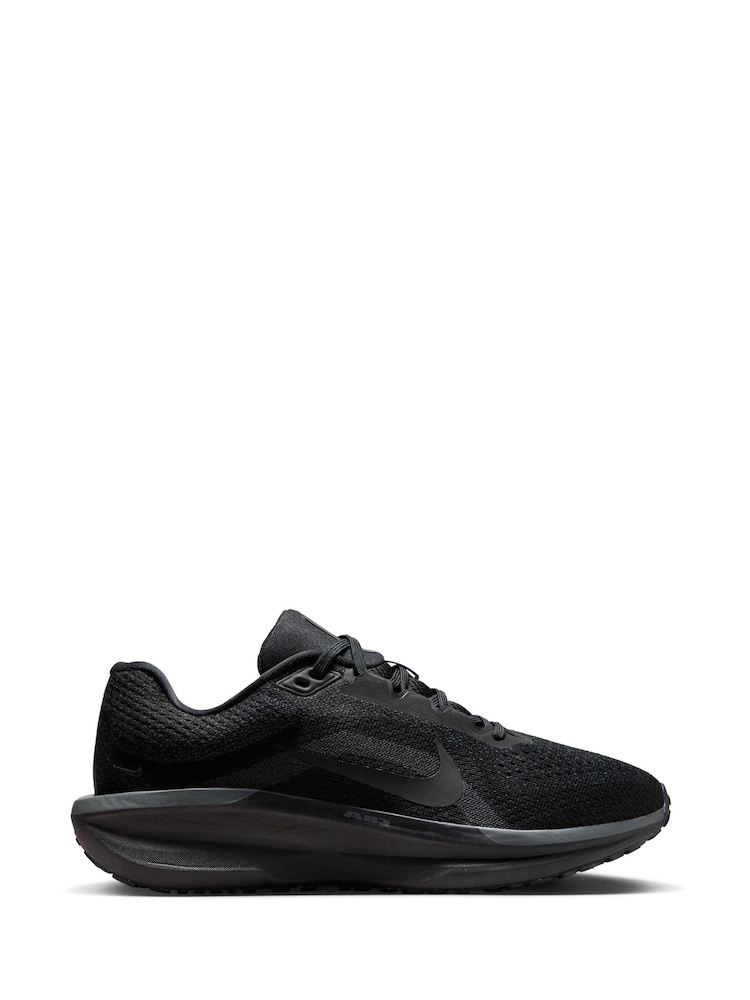 Nike Black Winflo 11 Road Running Trainers - Image 1 of 11