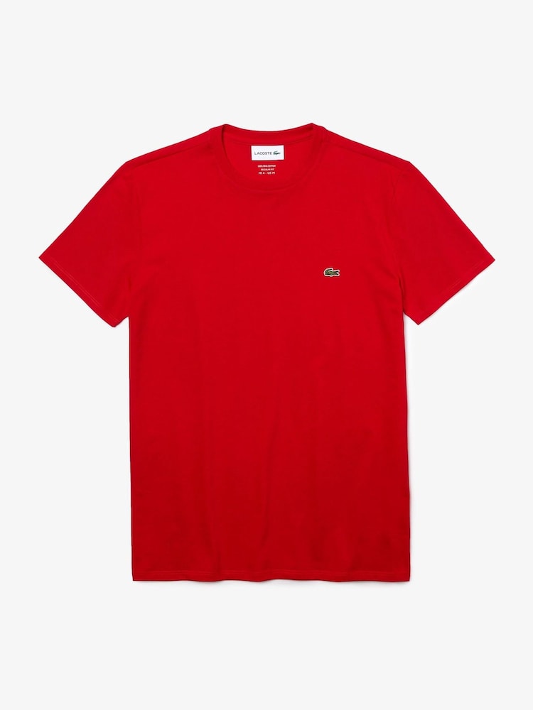 Lacoste Luxury Pima 100% Cotton T-Shirt - Image 5 of 5