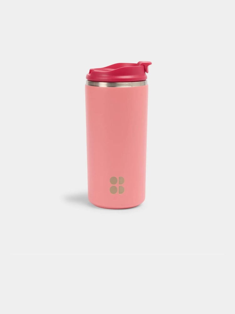 Sweaty Betty Pink Sweaty Betty Coffee Cup - Image 1 of 4 Sweaty Betty Pink Sweaty Betty Coffee Cup - Image 1 of 4