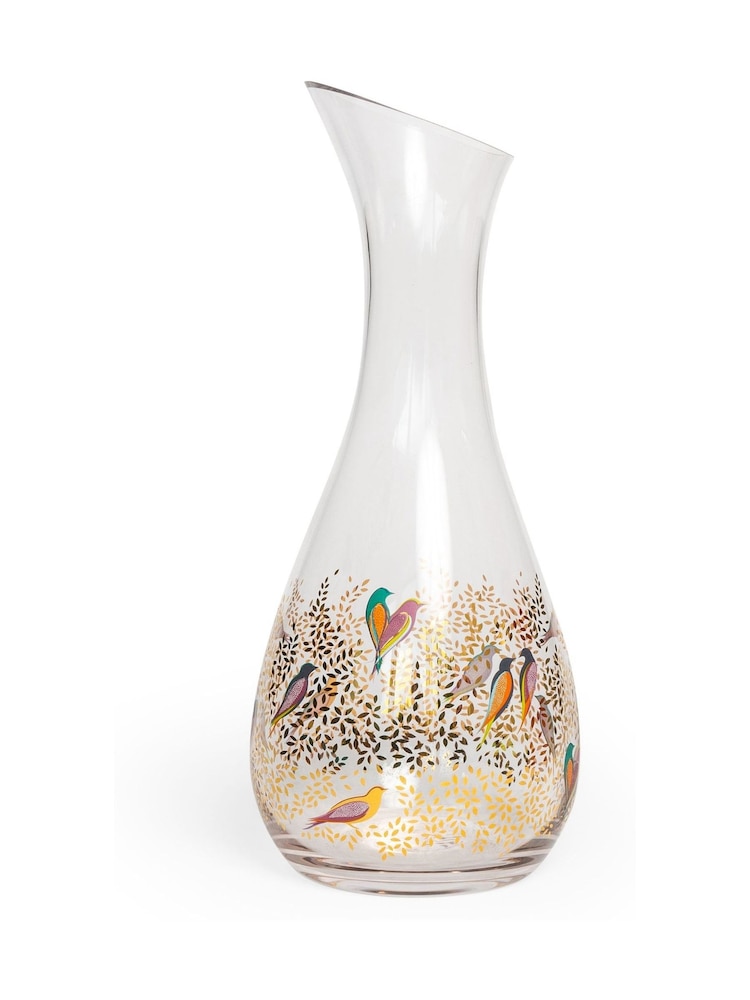 Sara Miller Clear Chelsea Glass Carafe - Image 2 of 2 Sara Miller Clear Chelsea Glass Carafe - Image 2 of 2