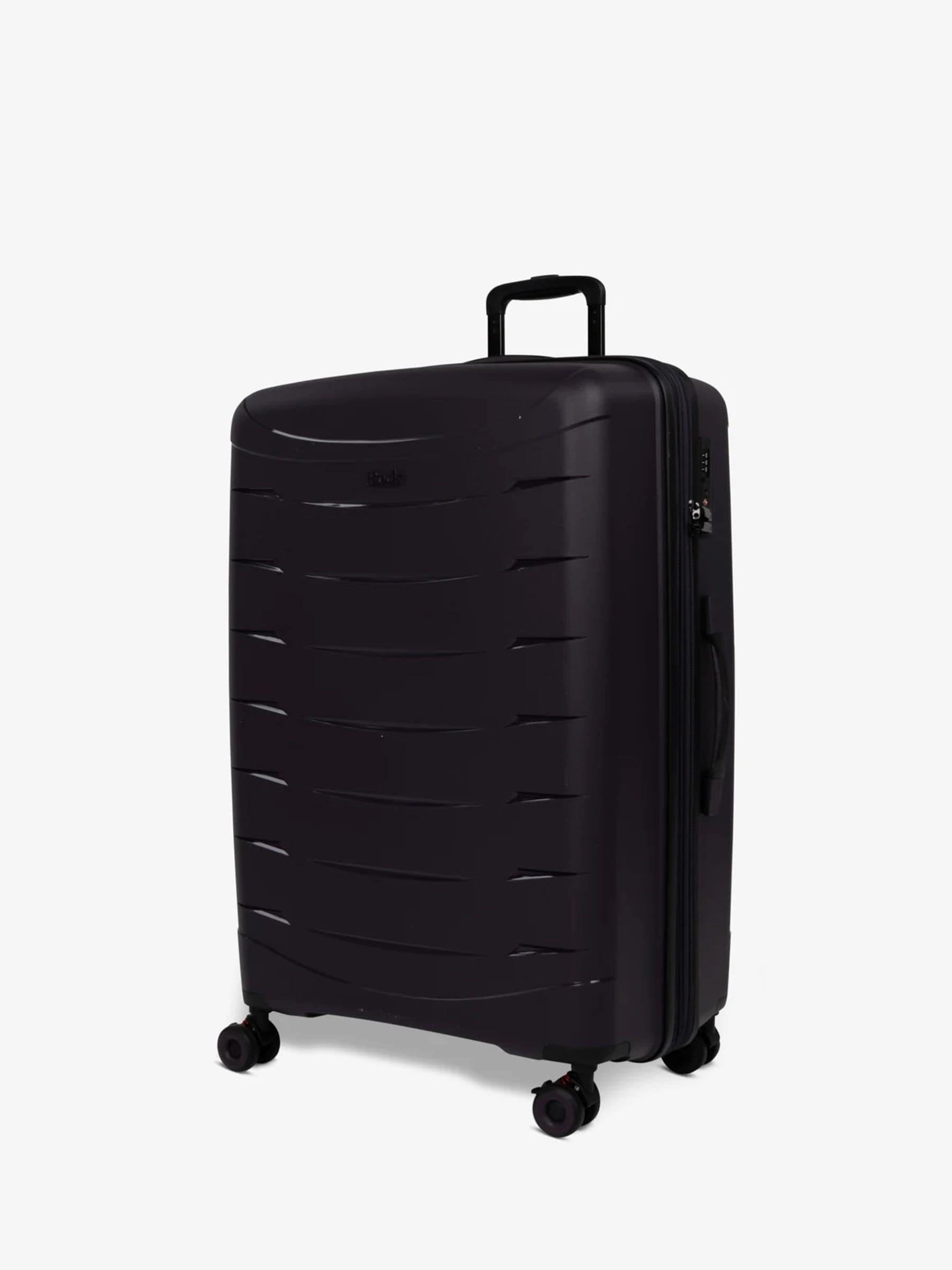 Rock Luggage Unisex Purple Resilient Large Luggage