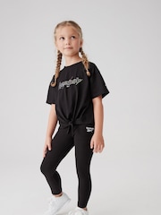 Reebok Junior 2 Pack Black Leggings - Image 2 of 16