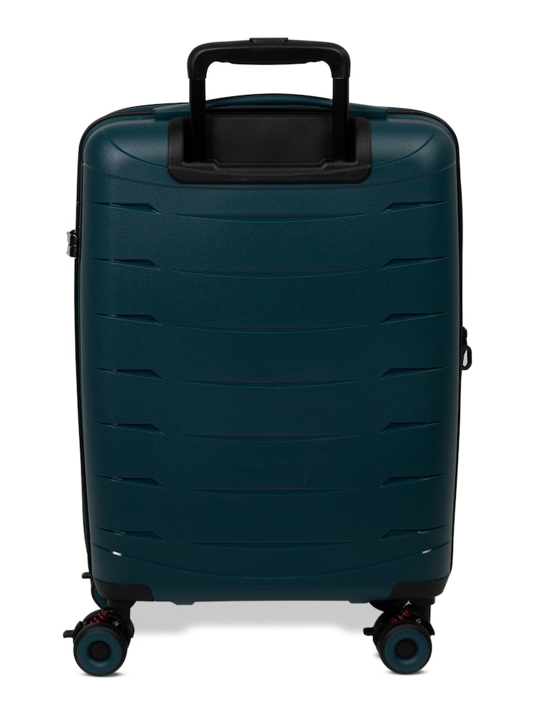 Rock Luggage Green Resilient Cabin Luggage - Image 5 of 5 Rock Luggage Green Resilient Cabin Luggage - Image 5 of 5