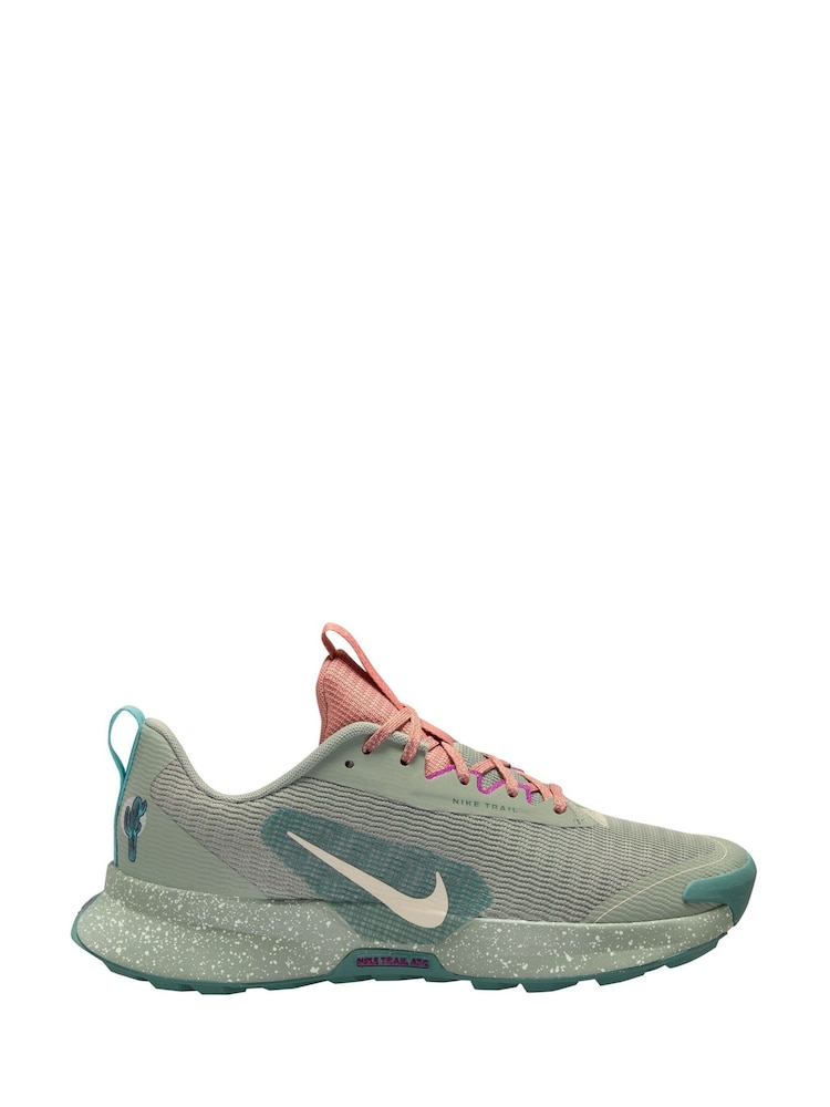 Nike Mint Green Juniper Trail 3 Trail Running Trainers - Image 1 of 4