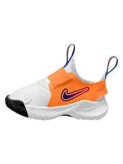 Nike Orange/White Infant Flex Runner 3 Trainers - Image 2 of 4