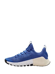 Nike Blue/White Free Metcon 6 Gym Trainers - Image 3 of 5