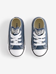 Converse Navy Chuck Taylor All Star Infant Low Trainers - Image 4 of 6