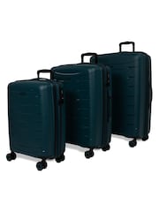 Rock Luggage Green Resilient Luggage 3 Piece Set - Image 1 of 5