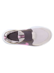 Nike Grey/White Youth Flex Runner 3 Trainers - Image 3 of 4