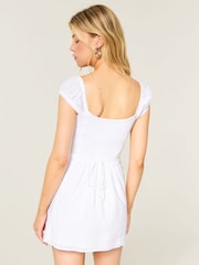 Hollister Cap Sleeve Mini Dress - 4суретінің 3 суреті