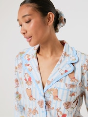 Skinnydip Peter Rabbit x Stripe Pyjamas Set with Scrunchie - Image 6 of 7