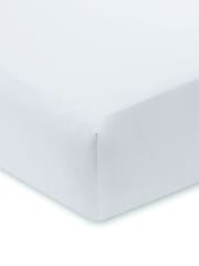 Bianca Luxury 800 Thread Count 100% Cotton Sateen Fitted Sheet - Image 2 of 2