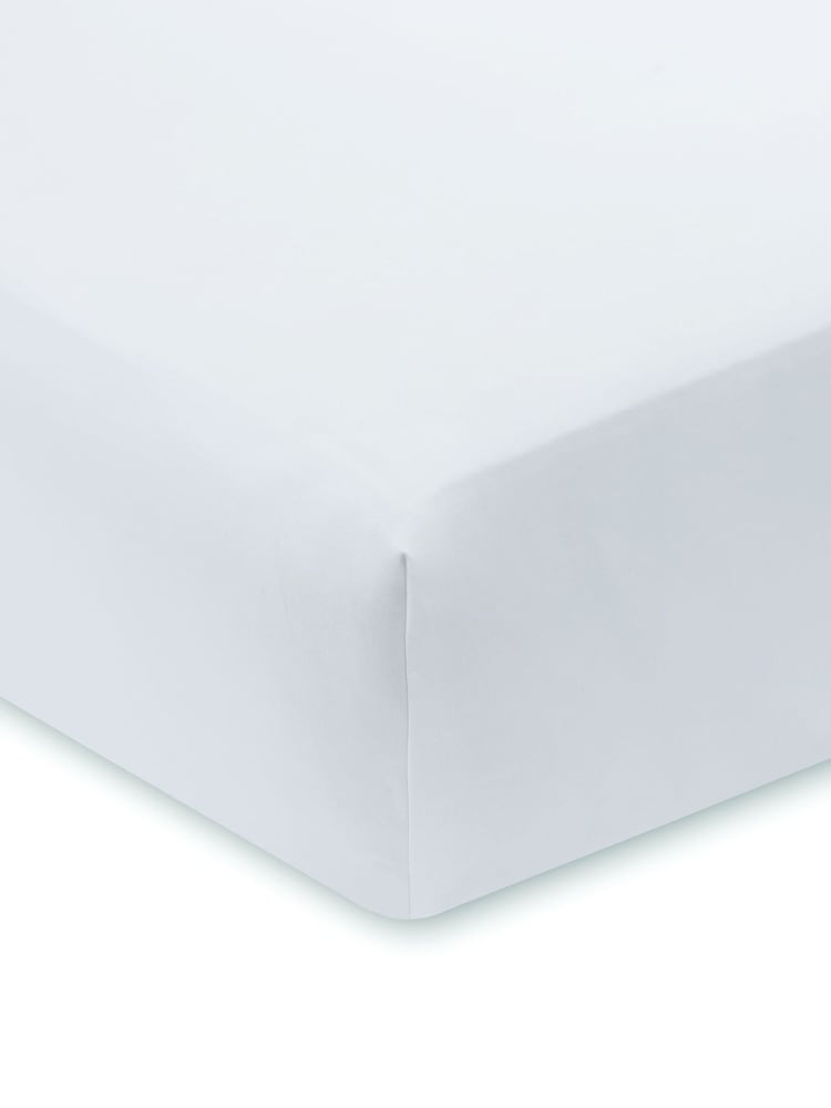 Bianca Luxury 800 Thread Count 100% Cotton Sateen Fitted Sheet - Image 2 of 2