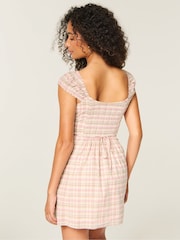 Hollister Cap Sleeve Mini Dress - 4суретінің 3 суреті