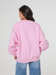 Skinnydip Pink Disney Minnie Mouse Polka Dot Sweatshirt - Image 3 of 5
