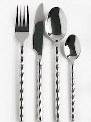 Silver Celeste Stainless Steel 16pc Cutlery Set - Image 3 of 3