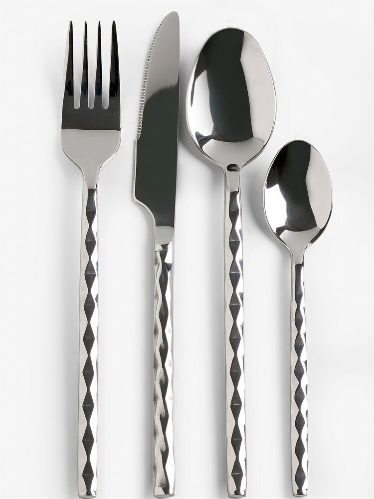 Silver Celeste Stainless Steel 16pc Cutlery Set - Image 3 of 3