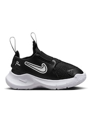 Nike Black/White Infant Flex Runner 3 Trainers - Image 4 of 9