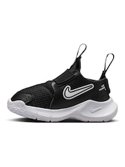 Nike Black/White Infant Flex Runner 3 Trainers - Image 5 of 9
