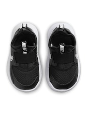 Nike Black/White Infant Flex Runner 3 Trainers - Image 9 of 9