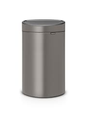 Brabantia Platinum New 40L Touch Bin - Image 1 of 6