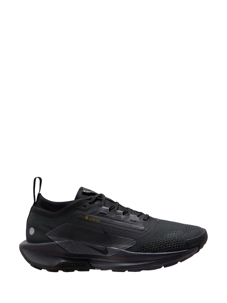 Negro/gris - Nike Pegasus Trail 5 GORETEX Running Trainers - Imagen 1 de 4