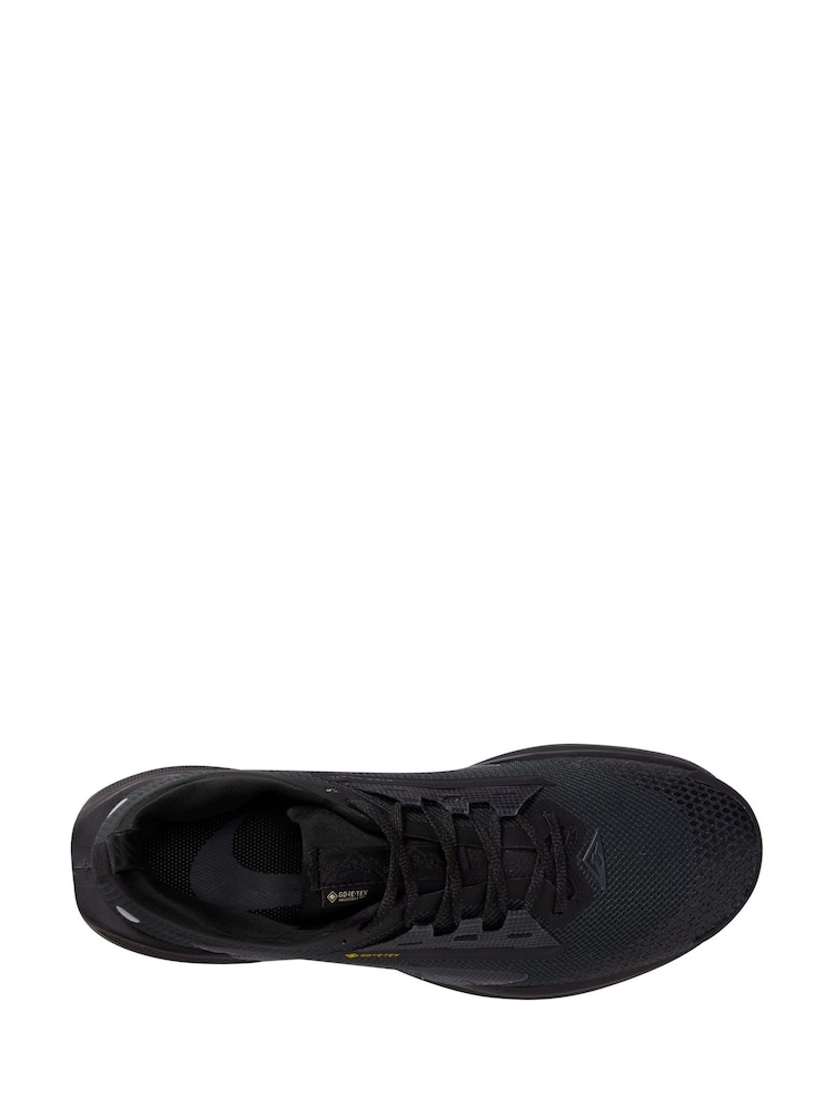 Nike Black/Grey Pegasus Trail 5 GORETEX Running Trainers - Image 3 of 4