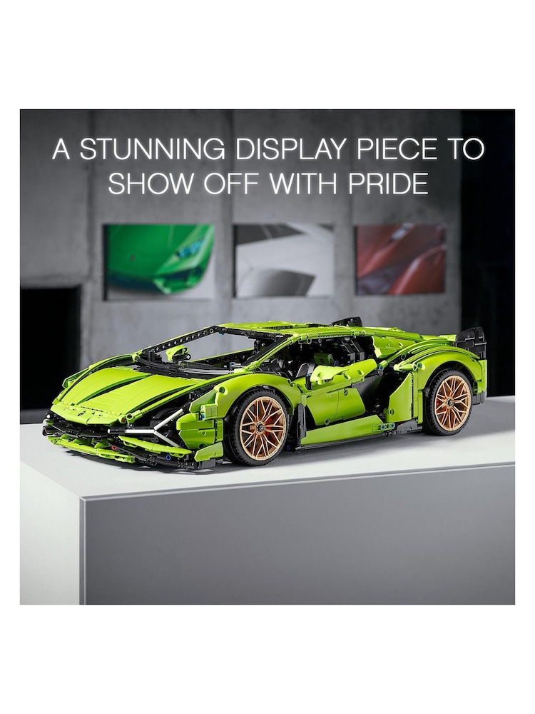 LEGO Technic Lamborghini Sián FKP 37 Car Model Set 42115 - Image 6 of 9