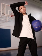 Black Tech Sportswear Hoodie & Joggers Set (3-16yrs) - Image 4 of 5
