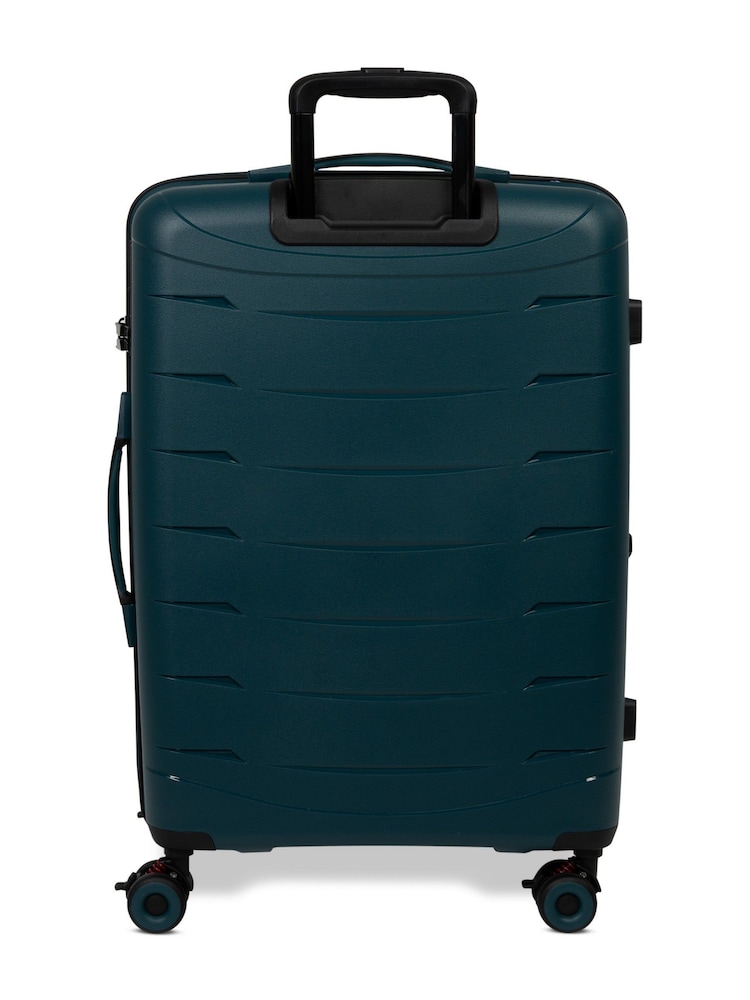 Rock Luggage Green Resilient Medium Luggage - Image 2 of 5 Rock Luggage Green Resilient Medium Luggage - Image 2 of 5