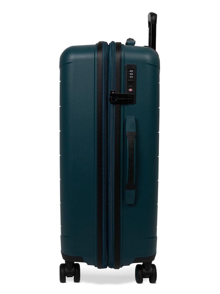 Rock Luggage Green Resilient Medium Luggage - Image 5 of 5 Rock Luggage Green Resilient Medium Luggage - Image 5 of 5