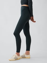Gap Green Fit Smooth High Rise Leggings - Image 3 of 5