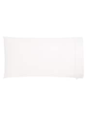 Bedeck Of Belfast Cream 1000 Thread Count Egytian Cotton Sateen Large Housewife Pillowcase - Image 2 of 2