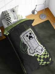 Minecraft Teal Creative Mode Cotton Children's Bedding Set - Image 1 of 6