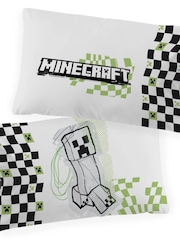 Minecraft Teal Creative Mode Cotton Children's Bedding Set - Image 5 of 6
