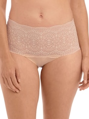 Fantasie Natural Brazillian Lace Ease Invisible Stretch Knickers - Image 1 of 4