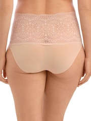 Fantasie Natural Brazillian Lace Ease Invisible Stretch Knickers - Image 2 of 4