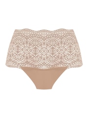 Fantasie Natural Brazillian Lace Ease Invisible Stretch Knickers - Image 4 of 4