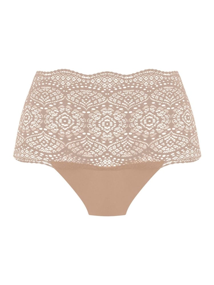 Fantasie Natural Brazillian Lace Ease Invisible Stretch Knickers - Image 4 of 4