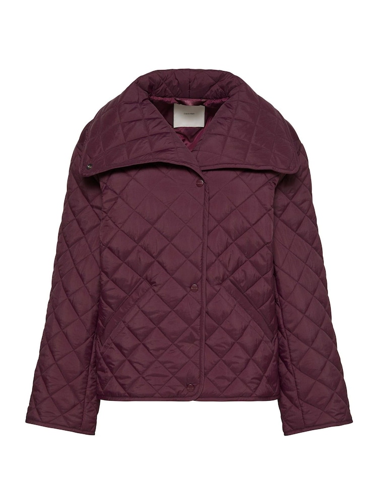 Calvin Klein Red Lightweight Quilted Liner Jacket - Image 6 of 6 Calvin Klein Red Lightweight Quilted Liner Jacket - Image 6 of 6